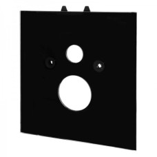 TECELux Нижняя панель для стандартного унитаза, стекло черное (9650105)