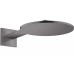 Верхній душ Axor 300 1jet P з тримачем, Brushed Black Chrome  (35300340)