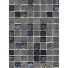 Мозаика AquaMo Glass Mosaic Grey Mat Mix