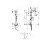 Душевая система Axor One Showerpipe 280 1jet с термостатом, Brushed Red Gold (48794310)