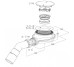Сифон для піддона Turboflow TBXS Radaway Radaway