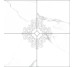 Панно Carrara Composizione 4 Pz Dec Maxi 120x120 I Marmi Vallelunga з колекції I Marmi Vallelunga