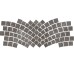 Мозаїка (35x95) 59885 Pave Antracite - Basic з колекції Basic Cerdomus