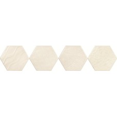 (15x17.1) EXAREL.BIM DECORO RELIEF BIANCO MATT - Examatt з колекції Examatt Examatt Керамічна плитка Tonalite