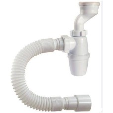 Сифон Waterstal для пісуара 11/4 з манжетом D=50, з гнучкою трубкою 40/50 Сифон Waterstal для пісуара 11/4 з манжетом D=50, з гнучкою трубкою 40/50