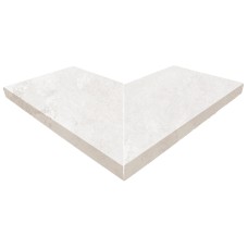 Ступінь 62,5 * 62,5 Cartabon Exterior Peldano Recto Natural Stones Corinto Blanco Cb-12263