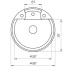 Гранітна мийка Globus Lux GURON графіт 480мм-А0001 Globus Lux