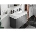 Умивальник Xevolos E 1000/480 з 2-ма отворами, без переливу, SmartClean White (61110450)