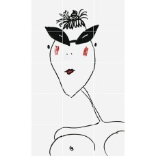 Декор (60x100) Fatine Sexy 3 (set 14pcs) (Bianco Extra) - Fatine Sexy з колекції Fatine Buffe