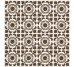 Плитка (20x20) WW661L1 Brown On White Wonder Lux1 - Wonderwall з колекції Wonderwall Ascot