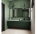 Плитка стеновая Nightwish Green RECT 250x750x9 Paradyz Paradyz
