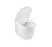 Унітаз підвісний безобідковий Kroner Armada WHI513636 RIMLESS з сидінням Slim Duroplast / Soft-close / Quick relase (KA513636WHIR) Kroner