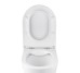 Унітаз підвісний безобідковий Kroner Armada WHI513636 RIMLESS з сидінням Slim Duroplast / Soft-close / Quick relase (KA513636WHIR) Kroner