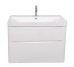 Шафка з умивальником Amerina 75 White Gloss Аква Родос Aqua Rodos