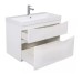 Шафка з умивальником Amerina 75 White Gloss Аква Родос Aqua Rodos
