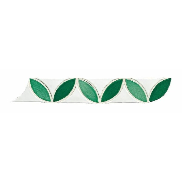 Мозаїка 5x30 FR/EZE.VB Fregio Eze Verde Bottiglia Tonalite Provenzale з колекції Provenzale Tonalite