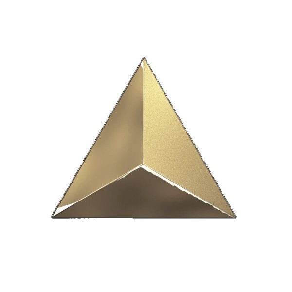 Декор 15x17 Level Gold Laser Glossy з колекції Evoke ZYX