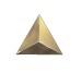 Декор 15x17 Level Gold Laser Glossy з колекції Evoke ZYX