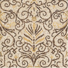 Мозаика (78.9x78.9) 68307 Rosone Mos. Beige-oro - Exclusive из коллекции Exclusive Exclusive Керамическая плитка Versace