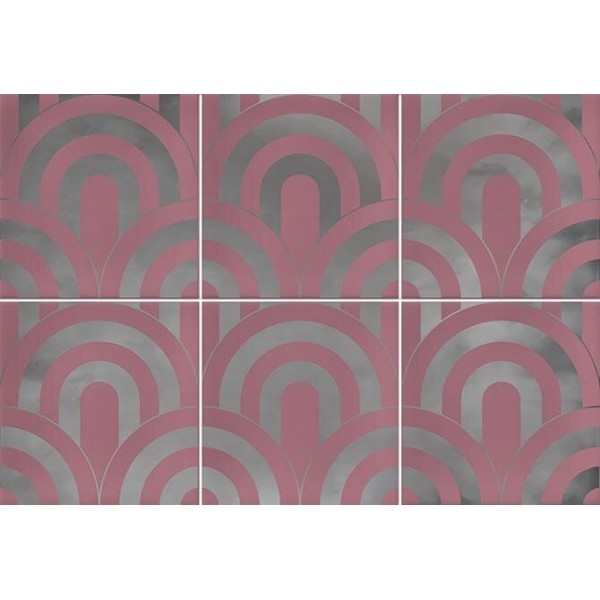 Декор Takada Marsala Plata 23x33.5 Hanami Vives из коллекции Hanami Vives