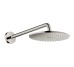 Верхній душ Raindance S 240 Showerpipe PowderRain 1jetP з тримачем, Stainless Steel Optic (27607800)