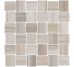 Мозаїка Mosaico Intreccio Greige 30x30 Opus Vallelunga з колекції Opus Vallelunga
