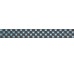 Бордюр (24x3.2) 76824- Listellolightblue/Mokacheguered - F.1 Design з колекції F.1 Design Settecento