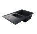 Гранітна мийка Globus Lux IZEO чорний 780x500мм-А0002 Globus Lux