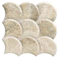 Мозаика 30.7x30.7 SCALE STONE WHITE Scale Stone из коллекции Scale Stone Мозаика 30.7x30.7 SCALE STONE WHITE Scale Stone из коллекции Scale Stone