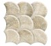 Мозаїка 30.7x30.7 SCALE STONE WHITE Realonda Scale Stone з колекції Scale Stone Realonda