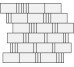 Мозаика 30×30 Mos. Pavedove - Landstone - 53142 из коллекции Landstone Cerdisa