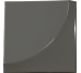 Плитка (15x15) 23227 Magical 3 curve dark grey - Magical 3 з колекції Magical 3 Equipe