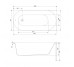 Ванна OCTAVIA ABS 150*70 в компл. з ніжками