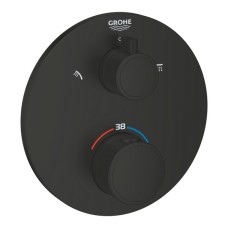 GROHTHERM термостат для душу з перемикачем на 2 положення ванна/ душ, ПМ, колір чорний матовий GROHTHERM термостат для душу з перемикачем на 2 положення ванна/ душ, ПМ, колір чорний матовий