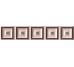 Декор (4x20) 1045195 List. Cornice Bisco. T1 - Parentesi Quadra з колекції Parentesi Quadra Cerasarda