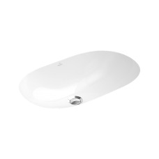 O.NOVO Умивальник для установки під стільницю овальний 60х35 см White Alpin CeramicPlus (416260R1) O.NOVO Умивальник для установки під стільницю овальний 60х35 см White Alpin CeramicPlus (416260R1)
