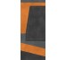 Плитка 120x280 167544  ANTHRACITE ORANGE DIAGONAL C Tonino Lamborghini Korium з колекції Korium Tonino Lamborghini
