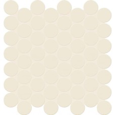Мозаїка White Tessere Round 29x28.8 Bold з колекції Bold Bold