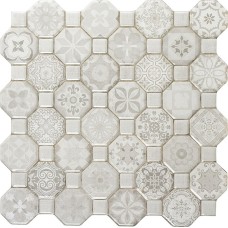 Tessera White 33Х33 з колекції Tessera Tessera White 33Х33 з колекції Tessera Tessera Керамічна плитка Oset