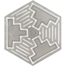 Декор Hexagono Igneus Cemento 23x26.6 Rift из коллекции Rift Декор Hexagono Igneus Cemento 23x26.6 Rift из коллекции Rift Rift Керамическая плитка Vives