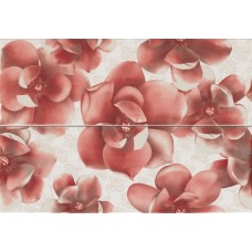 Декор (52x75) RVWD54K Rvw Comp.2Pz Floreale Corallo - Ravello з колекції Ravello Ravello Керамічна плитка NovaBell