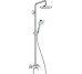 Душевая система Croma Select E 180 2jet Showerpipe со смесителем, White/Chrome (27258400)