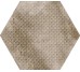Плитка (29.2x25.4) 23602 Urban hexagon melange nut Eq-10D - Urban з колекції Urban Equipe