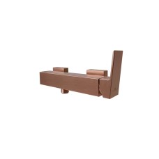 SQUARE, Наружная часть смесителя скрытого монтажа для душа, brushed copper (100284564)