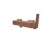 SQUARE, Зовнішня частина змішувача прихованого монтажу для душу, brushed copper (100284564)