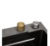 Кухонная мойка Kroner KRP Schwarze - SET7545HM PVD (3.0/0.8 мм) Kroner