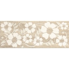 (20x50.2) MTI02 MISTY BEIGE SCURO FLOWERS INSERTO - Misty з колекції Misty Ascot (20x50.2) MTI02 MISTY BEIGE SCURO FLOWERS INSERTO - Misty з колекції Misty Ascot Misty Керамічна плитка Ascot Ceramiche