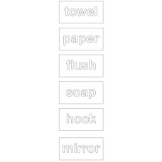 Декор (25x75) PUD12 Pun White Kit Dec.2 - Pun з колекції Pun Ascot Декор (25x75) PUD12 Pun White Kit Dec.2 - Pun з колекції Pun Ascot Pun Керамічна плитка Ascot Ceramiche