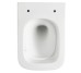 DFL0520111W Flow square Подвесной безобедочный унитаз с крышкой soft-close, Vortex Flush, белый глянец (1 сорт)