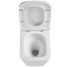 DFL0520111W Flow square Подвесной безобедочный унитаз с крышкой soft-close, Vortex Flush, белый глянец (1 сорт)